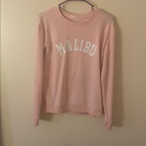 Pink Malibu Long Sleeve Tee